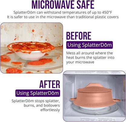 L.I.Q Silicone Splatter Guard – Fits 8 and 10 Inch Pots – Microwave Safe and - Image 8