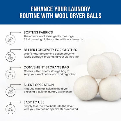 Ezhippie Quality Wool Dryer Balls - Image 4