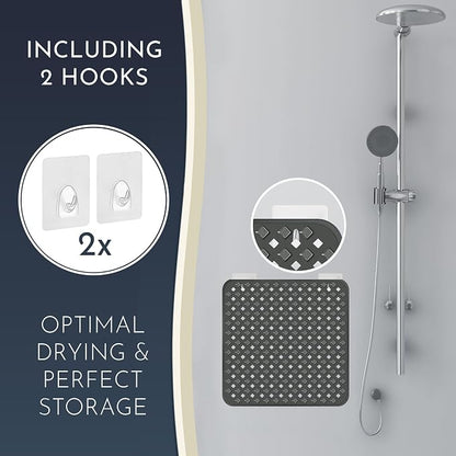 Homerella Anti Slip Shower Mat | Anti Mold Non Slip Bathtub Mat - Image 4