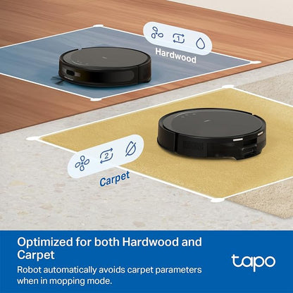 Tapo Ultra-Slim LiDAR Smart Navigation Robot Vacuum and Mop - Image 6