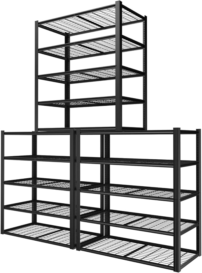 ROOMTEC 48" W Garage Shelving Heavy Duty, 2800LBS Storage Shelves, 5-Tier by ROOMTEC