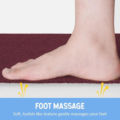 Non-Slip Bathtub Mat, Anti Slip Shower Mat, Fast Drying Bathtub Mats, Foot - Image 5