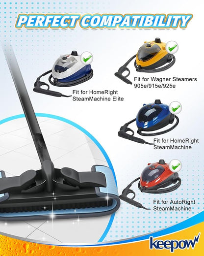 KEEPOW Reusable Microfiber Mop Pads Compatible - Image 2