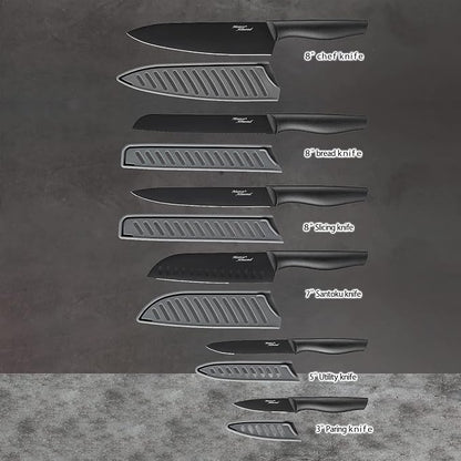 Kitchen Knife Set, KYA38 12-Piece Kitchen Knives Set - Image 2