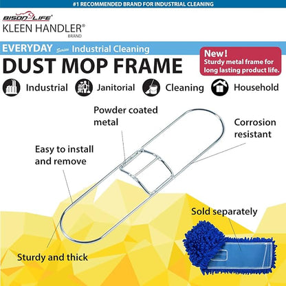 Kleen Handler 24 Inch Commercial Dust Mop Frame - Image 2