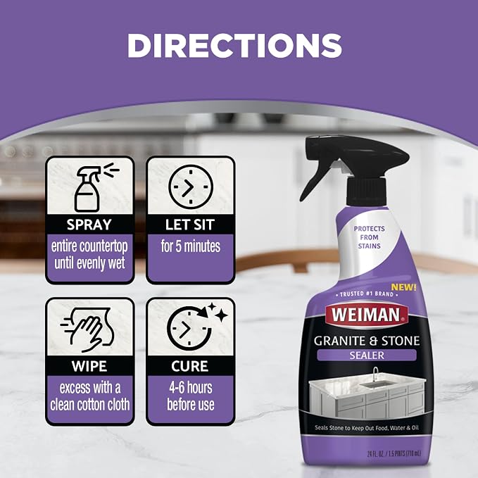 Weiman Complete Countertop Clean & Protect Kit - Image 7