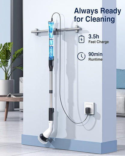 LABIGO Electric Spin Scrubber LA1 Pro, Cordless Spin Scrubber - Image 5