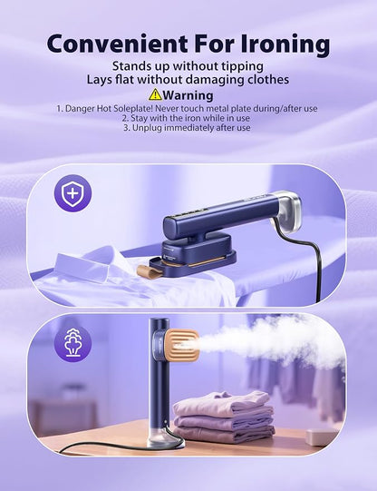 Sundu Steamer for Clothes, 15s Fast Heat-up Handheld Garment Steamer, 35mins - Image 6