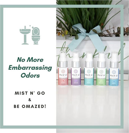 Mist N' Go by Omaze Travel Toilet Spray Odor Eliminator - Image 7