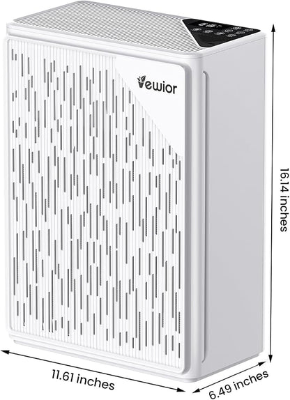 Air Purifiers for Home Large Room up to 2535ft², VEWIOR H13 True HEPA Air - Image 9