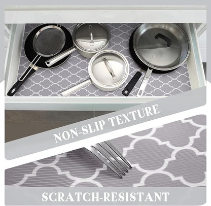 Glotoch 24 Inch Extra Wide Non Slip Shelf Liner, Non Adhesive Drawer Liner - Image 7