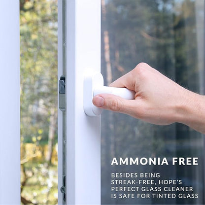 HOPE'S Perfect Glass Cleaner Spray, Streak-Free, Ammonia-Free Window, Tinted - Image 7