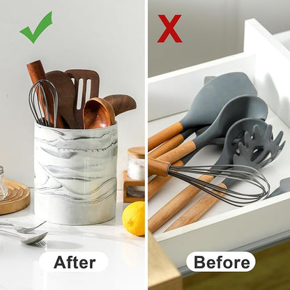 7.2 inch Large Utensil Holder for Kitchen Counter - Image 6