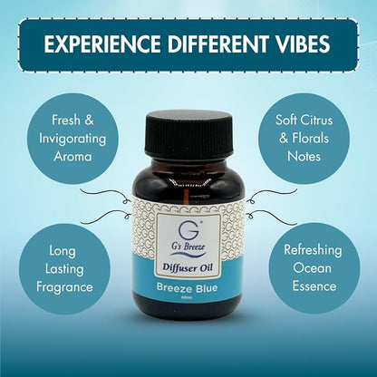 G's Breeze Breeze Blue Diffuser Oil Refill - Image 6