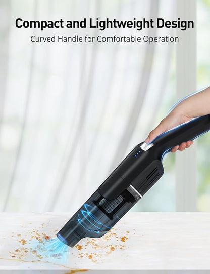Successor Handheld Vacuum, Cordless Vacuum 15KPA Powerful Car Vacuums, - Image 6