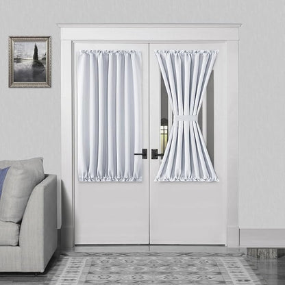 DWCN French Door Curtains – Rod Pocket Thermal Curtain by DWCN