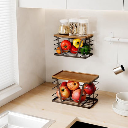 2 Pack Stackable Kitchen Organization, Counter Organizers and Pantry - Image 3