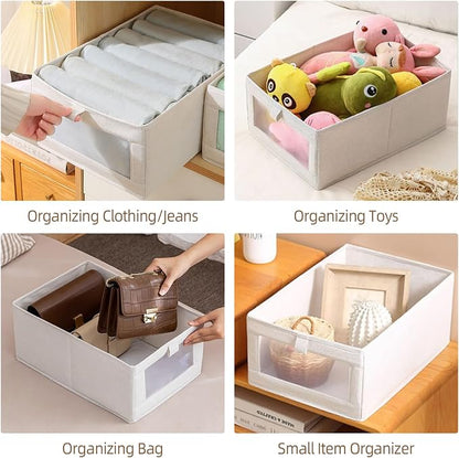 Linen Closet Organizers And Storage, 12 Pack Closet Storage Bins Linen Closet - Image 6