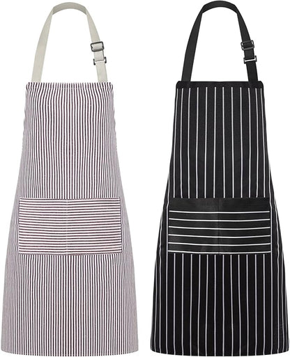 Syntus Apron for Men Women, Adjustable Cooking Kitchen Chef Aprons by Syntus