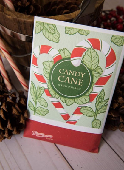 Floral Simplicity Candy Cane Scented Sachets Pack of 6, Fall & Winter - Image 6