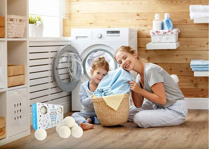 Organic Wool Dryer Balls: Eco-Friendly & Chemical-Free | Our Anti-Entanglement - Image 9