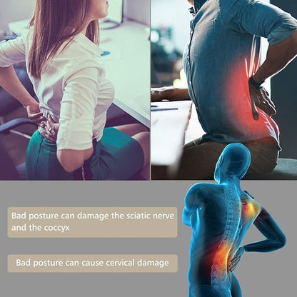 Inflatable Travel Pillow for Airplane, Inflatable Neck Air Pillow for Sleeping(Blue)