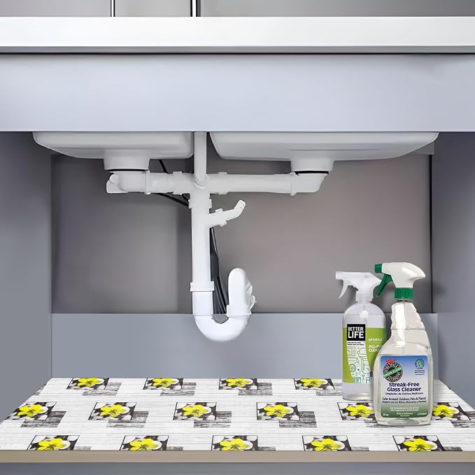 12" W x 120" L Shelf Liner Non Adhesive Purple Kitchen Drawer Liner, Waterproof - Image 8