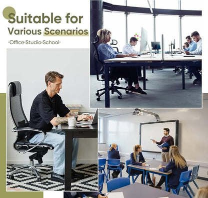 Office Chair Mat for Carpet & Hardwood, Upgraded 29" x 48" Dual Use Tempered - Image 8
