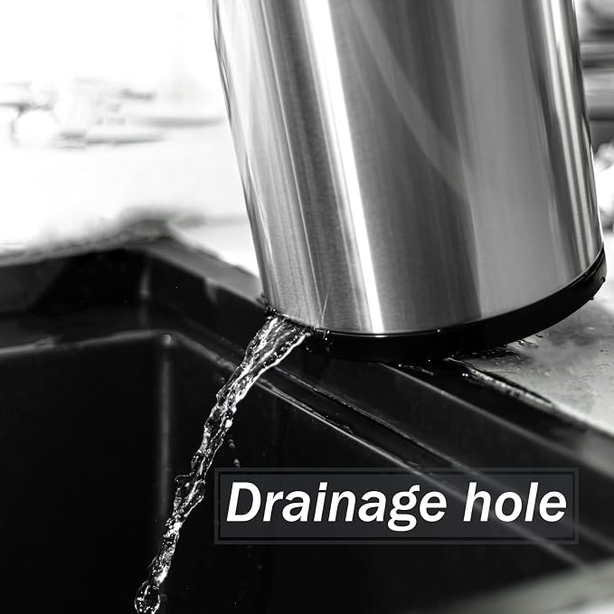 Kitchen Utensil Holder for Countertop 360° Rotating Utensil Caddy Extra Large - Image 6