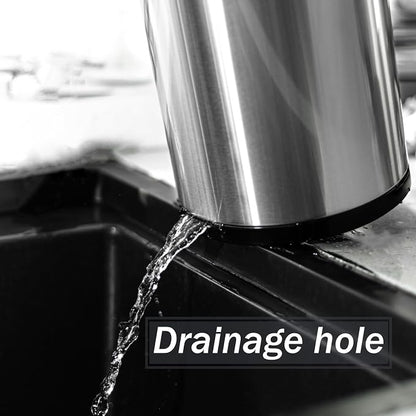 Kitchen Utensil Holder for Countertop 360° Rotating Utensil Caddy Extra Large - Image 6