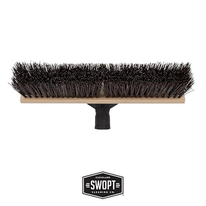 SWOPT 18" Premium Rough Surface Push Broom Head - Image 4