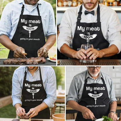 SANDJEST Funny Mens Aprons - Image 7