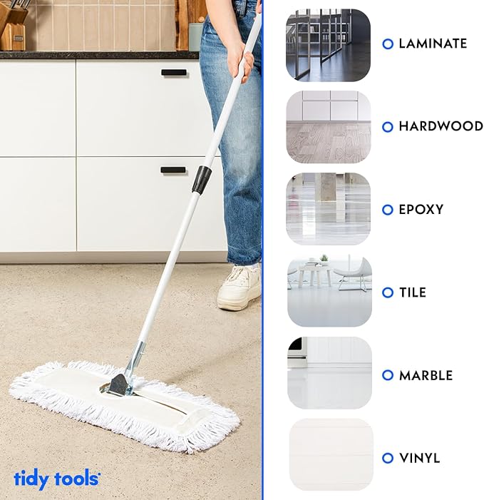 Commercial Dust Mop – 30 Inch Floor Sweeper - Image 6
