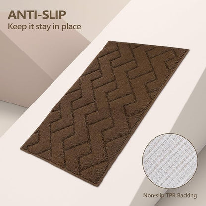 hicorfe Indoor Doormat, Front Back Door Mat TPR Backing Non Slip Mats 20"x31.5" - Image 5