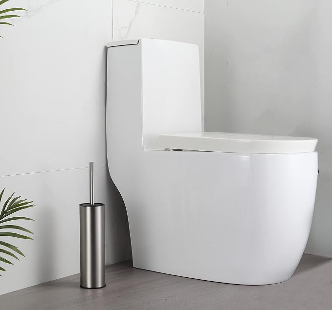Toilet Brush and Holder, Stainless Steel Toilet Brushes - Image 3