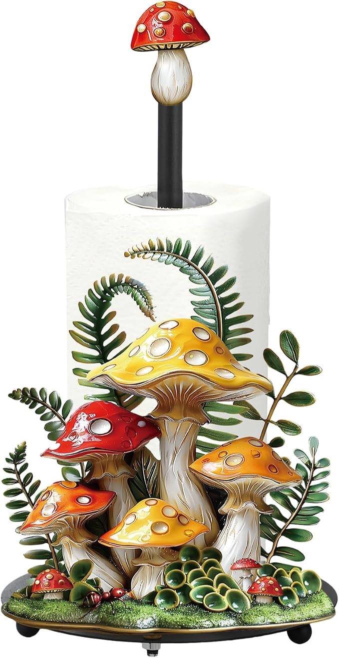 Thyle Mushroom Paper Towel Holder by Thyle