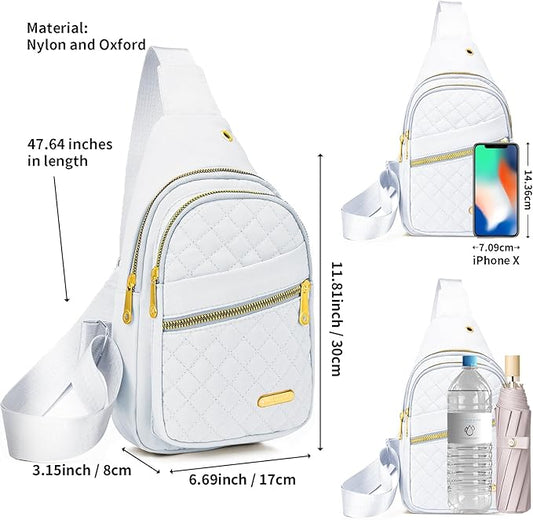 Small Sling Bag For Women Men Casual Crossbody Sling Backpack