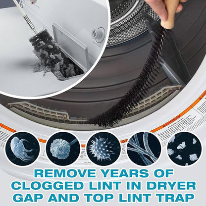 Sealegend 47-Piece 52-Feet Dryer Vent Cleaner Kit, Dryer Cleaning Tools - Image 5