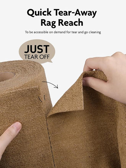 Fantasticlean Microfiber Cleaning Cloth Roll -40 Pack, Tear Away Microfiber - Image 5