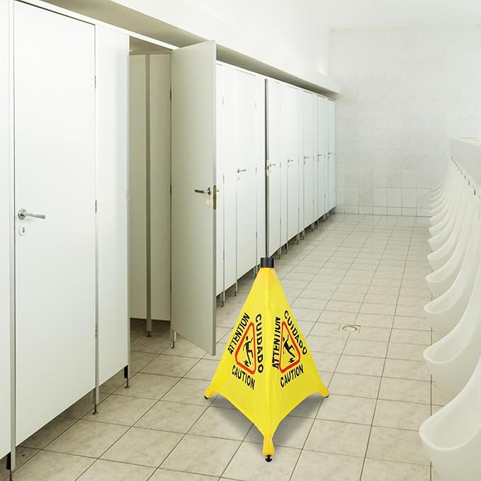 3 Pcs 20 inch Pop up Wet Floor Sign - Image 7