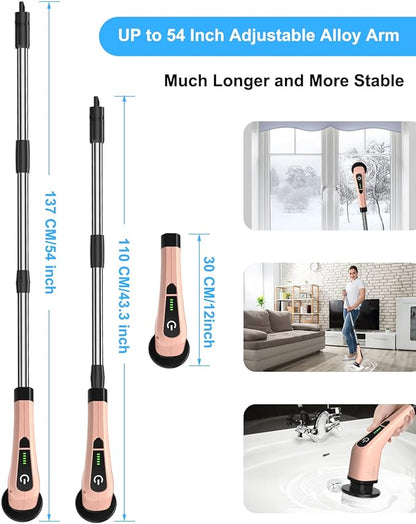 Leebein Electric Spin Scrubber, Cordless Powerful Scrub Brush - Image 6