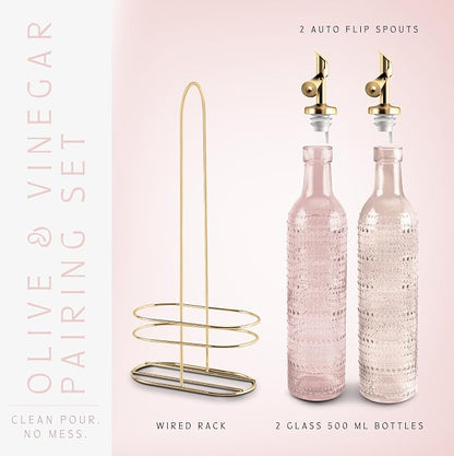 COOK WITH COLOR Glass Olive Oil Bottle Dispenser - Image 3