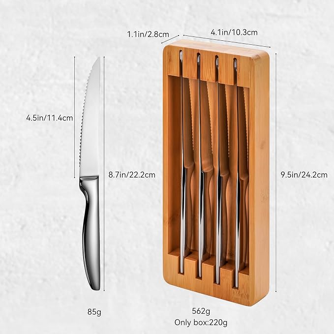 Serrated Steak Knife Set of 8 - Image 2