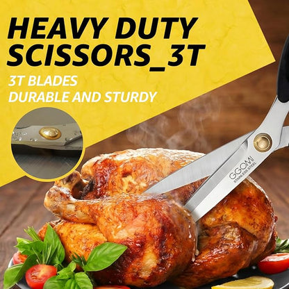 3T Stainless Blade Kitchen Scissors - Image 5