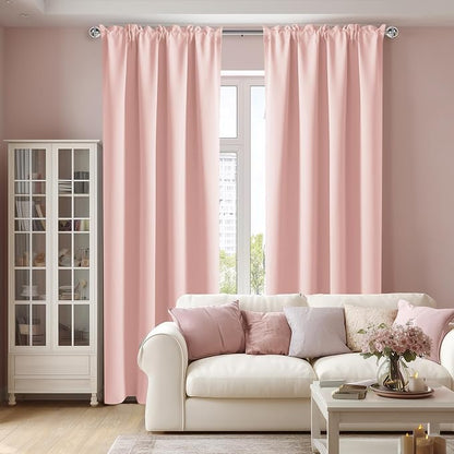 DWCN Blackout Curtains – Thermal Insulated, Energy Saving & Noise Reducing - Image 2
