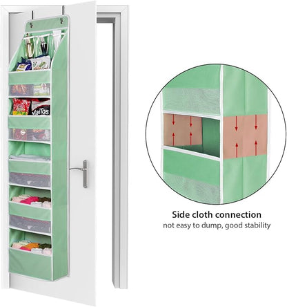 Univivi 6-Shelf Over Door Hanging Organizer Fabric Baby Door Storage - Image 4