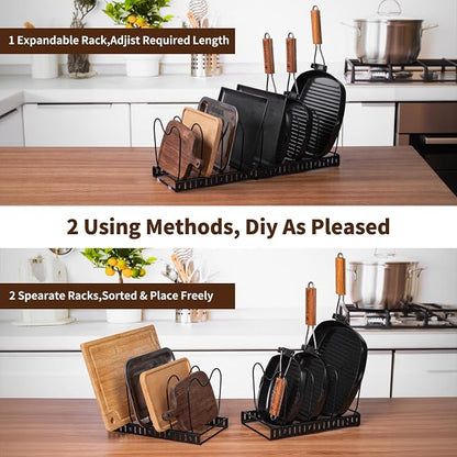 FrutPunch Pots and Pans Organizer, Rack - Image 4