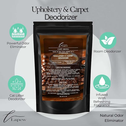 Café Aroma Carpet Freshener Powder: Powerful Odor Eliminator - Image 4