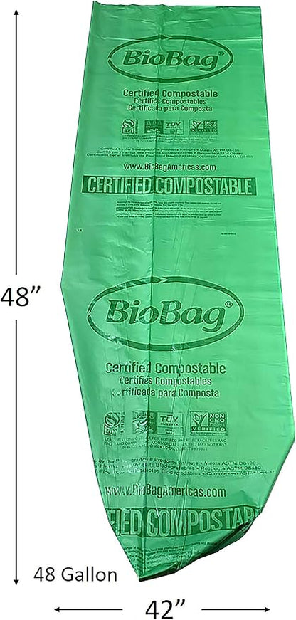 BioBag The Original Compostable Bag, 48 Gallon, 100% Certified Compostable - Image 5