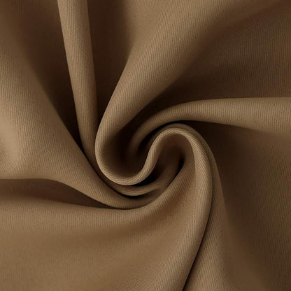 BGment Taupe Blackout Curtains 54 Inches Length - Image 6